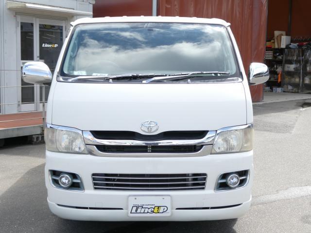 ハイエースバン ロングスーパーＧＬ　１年間１万キロ無償保証　１型　ＨＤＤナビ　バックカメラ　ＣＤ・ＤＶＤ　ＥＴＣ　社外アルミホイール　社外テール　ローダウン　ベッドキット　シートカバー　Ｗエアバック　両側スライド　ターボ　オートライト（21枚目）