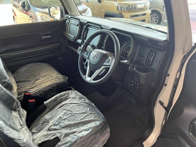 ハスラー タフワイルド　ナビ／ワンセグＴＶ／ＣＤ／ＳＤ録音機能／Ｂｌｕｅｔｏｏｔｈ／ＵＳＢ付　ＬＥＤヘッドランプ　オートライト　オートハイビーム　シートヒーター　デュアルカメラ　３６０°プレミアムＵＶ＆ＩＲカットガラス　新車（12枚目）