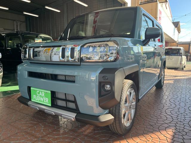 タフト Ｇ　クロムベンチャー　スマートアシスト　ＬＥＤヘッドランプ　９インチディスプレイオーディオ／ＡｐｐｌｅＣａｒＰｌａｙ／ＡｎｄｒｏｉｄＡｕｔｏ／Ｂｌｕｅｔｏｏｔｈ／フルセグＴＶ／ＨＤＭＩ／ＵＳＢ／バックカメラ付　新車（2枚目）