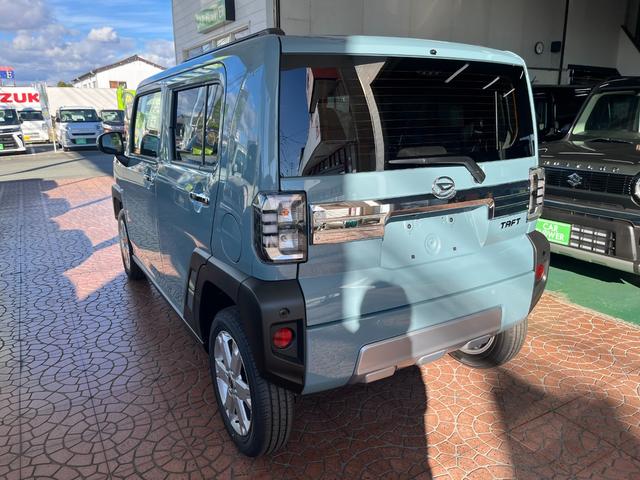 タフト Ｇ　クロムベンチャー　スマートアシスト　ＬＥＤヘッドランプ　９インチディスプレイオーディオ／ＡｐｐｌｅＣａｒＰｌａｙ／ＡｎｄｒｏｉｄＡｕｔｏ／Ｂｌｕｅｔｏｏｔｈ／フルセグＴＶ／ＨＤＭＩ／ＵＳＢ／バックカメラ付　新車（5枚目）