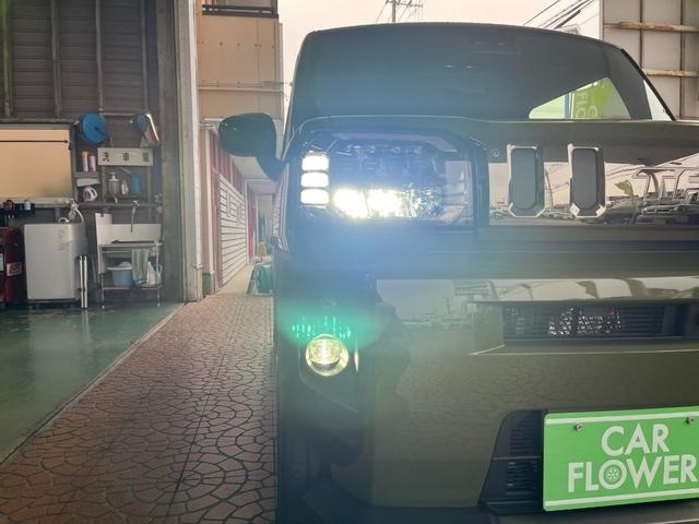 タフト Ｇ　ダーククロムベンチャー　ナビ／ワンセグＴＶ／ＣＤ／ＳＤ録音機能／Ｂｌｕｅｔｏｏｔｈ／ＵＳＢ／バックカメラ付　シートヒーター　スーパーＵＶ＆ＩＲカットガラス　前後コーナーセンサー　ＬＥＤフォグ・ヘッドランプ　オートライト新車（6枚目）