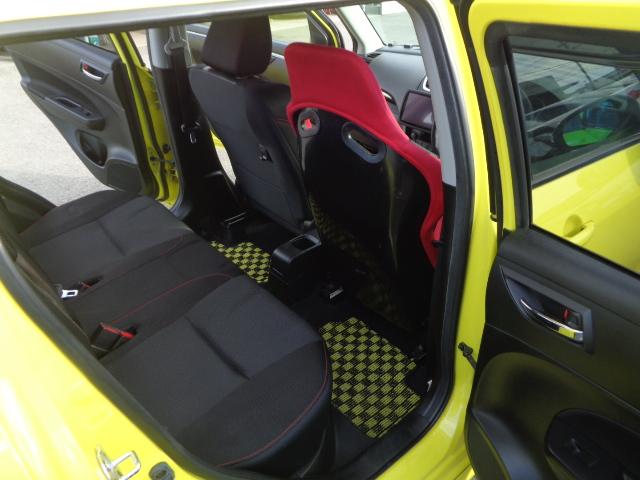 スイフトスポーツ ベースグレード　ＨＫＳ車高調　社外ハンドル　社外マフラー　社外ホイール　エアクリーナー　社外テール　ディスプレイオーディオ　フルセグＴＶ　デジタルインナーミラー　純正シートマフラー有り　ドライブレコーダー　ＥＴＣ（27枚目）