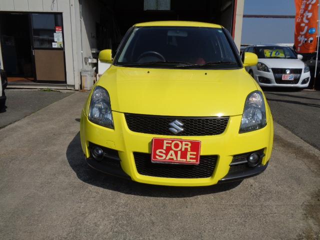 スイフト スポーツ　５速ミッション・スマートキー・社外ナビ（2枚目）