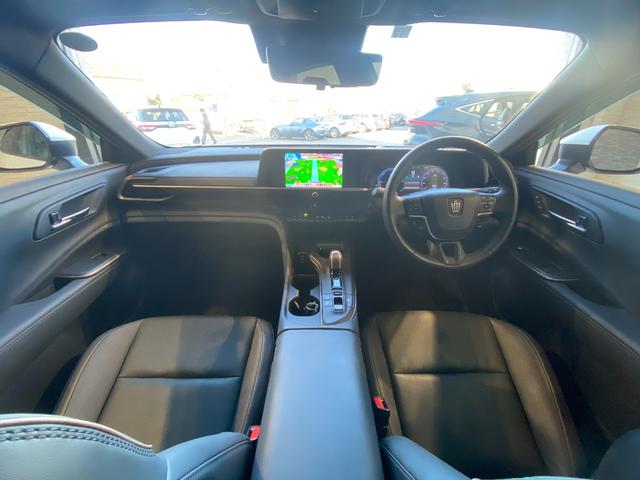 クラウンクロスオーバー Ｇアドバンスド・レザーパッケージ　モデリスタエアロ　３６０℃カメラ　ＡＣＣ　ＨＵＤ　ＢＳＭ　シートエアコン　パワーバックドア　デジタルインナーミラー（11枚目）