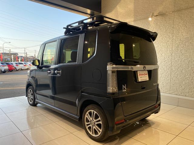 Ｎ－ＢＯＸカスタム Ｇ・Ｌパッケージ　ナビ・ＴＶ　バックカメラ　ＥＴＣ　プッシュスタート　左側パワースライドドア　ルーフキャリア（8枚目）