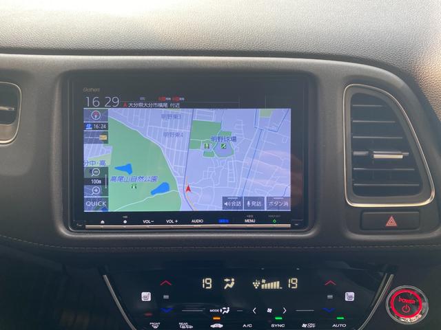 ヴェゼル ハイブリッドＺ・ホンダセンシング　ハーフレザーシート　前席パワーシート　スマートキー　プッシュスタート　ＬＥＤヘッドライト　ギャザーズフルセグ（27枚目）