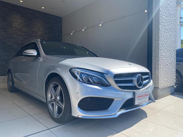 Ｃクラスステーションワゴン Ｃ２２０ｄ　ステーションワゴンローレウスエディション　パノラマスライディングサンルーフ　リアビューカメラ　キーレスゴー　ＡＭＧスタイリングＰＫＧ　電動リアゲート　アクティブレーンキーピングアシスト　ドライビングＰＫＧ　パワーシート（5枚目）