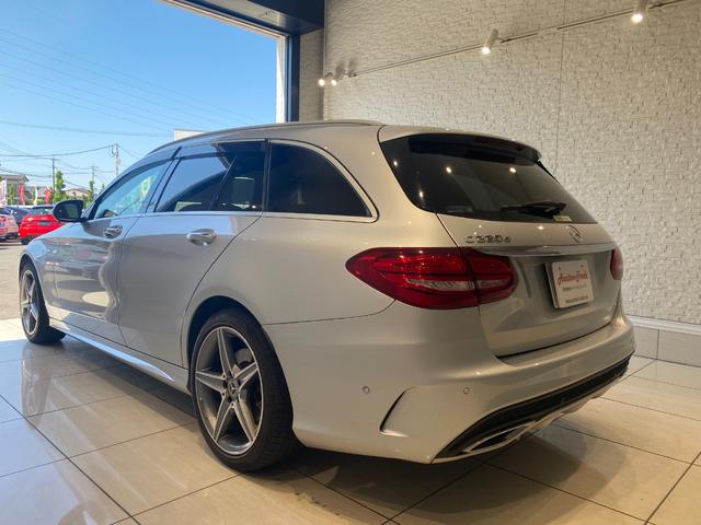 Ｃクラスステーションワゴン Ｃ２２０ｄ　ステーションワゴンローレウスエディション　パノラマスライディングサンルーフ　リアビューカメラ　キーレスゴー　ＡＭＧスタイリングＰＫＧ　電動リアゲート　アクティブレーンキーピングアシスト　ドライビングＰＫＧ　パワーシート（8枚目）