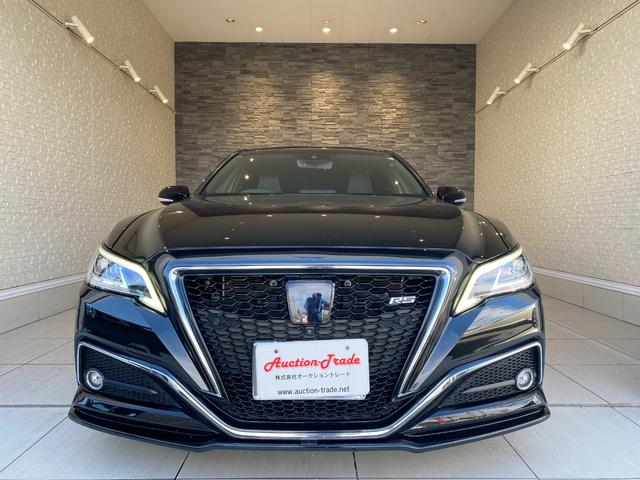 クラウンハイブリッド RSアドバンス サンルーフ 黒革シート DUEXエアロ パノラマビューモニター HUD BSM AAC シートベンチレーション アドバンスパーキング(6枚目)