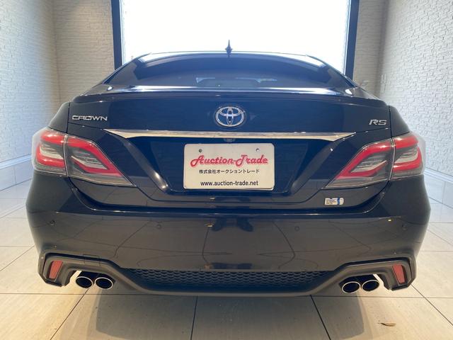 クラウンハイブリッド RSアドバンス サンルーフ 黒革シート DUEXエアロ パノラマビューモニター HUD BSM AAC シートベンチレーション アドバンスパーキング(10枚目)