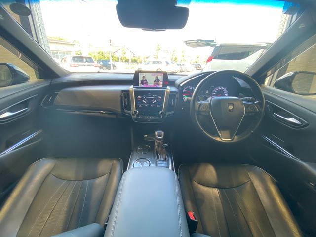 クラウンハイブリッド RSアドバンス サンルーフ 黒革シート DUEXエアロ パノラマビューモニター HUD BSM AAC シートベンチレーション アドバンスパーキング(12枚目)