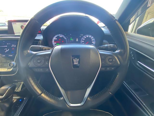 クラウンハイブリッド RSアドバンス サンルーフ 黒革シート DUEXエアロ パノラマビューモニター HUD BSM AAC シートベンチレーション アドバンスパーキング(13枚目)