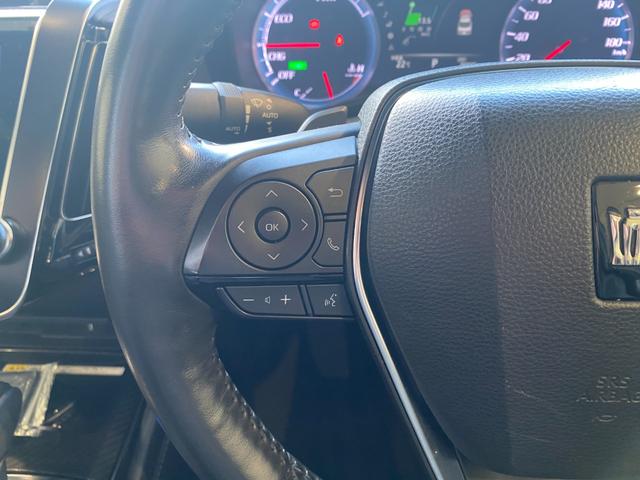 クラウンハイブリッド RSアドバンス サンルーフ 黒革シート DUEXエアロ パノラマビューモニター HUD BSM AAC シートベンチレーション アドバンスパーキング(14枚目)