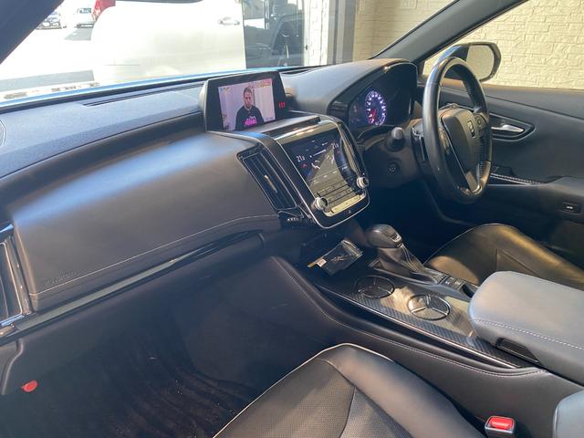 クラウンハイブリッド RSアドバンス サンルーフ 黒革シート DUEXエアロ パノラマビューモニター HUD BSM AAC シートベンチレーション アドバンスパーキング(32枚目)