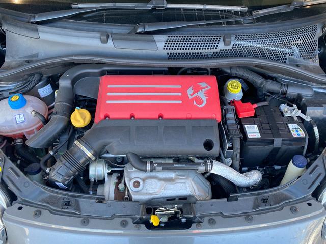 アバルト595 コンペティツィオーネ スティーレ パドルシフト レッドキャリパー 純正オーディオ バックカメラ 可変バルブ(32枚目)