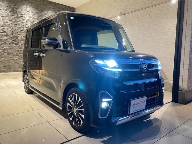 タント カスタムＲＳ　両側パワースライドドア　コーナーセンサー　３６０℃カメラ　純正ナビ・ＴＶ　シートヒーター　クルーズコントロール（7枚目）