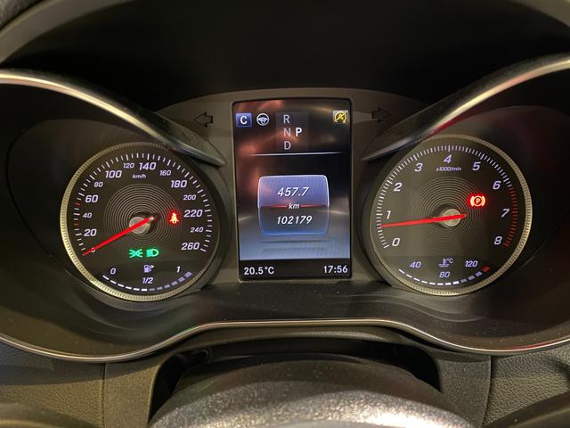 Cクラス C180 ローレウスエディション 純正ナビ・TV シートヒーター パドルシフト 黒革シート キーレスゴー レーンキープ アダクティブクルーズコントロール(25枚目)