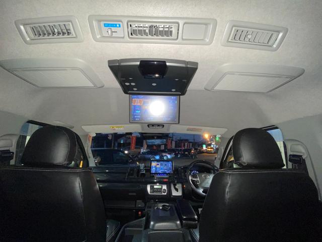 ハイエースワゴン GL 10人乗り アルパインフローティングナビ・TV フリップダウンモニター 360度カメラ パワースライドドア クリアランスソナー(33枚目)