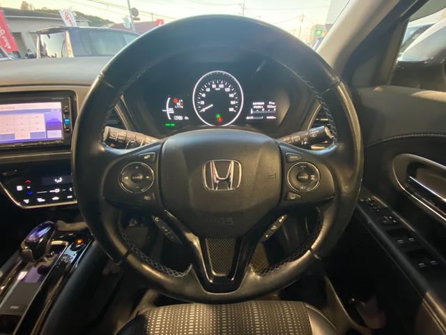 ヴェゼル ハイブリッドZ レーダークルーズコントロール シートヒーター ハーフレザーシート バックカメラ(14枚目)