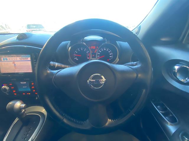 ジューク 15RX 80thスペシャルカラーリミテッド ナビ・TV バックカメラ スマートキー オーテック16インチAW(14枚目)