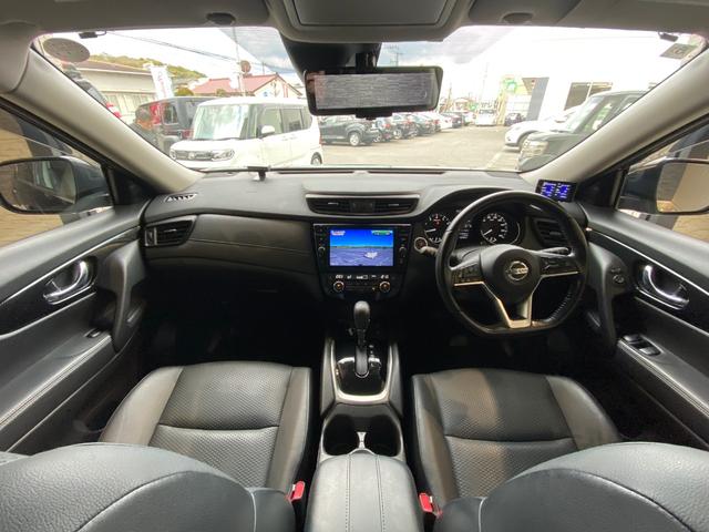 エクストレイル ２０Ｘｉ　アラウンドビューモニター　純正１０インチナビ・ＴＶ　プロパイロット　エマージェンシーブレーキ　シートヒーター　パワーバックドア　フリップダウンモニター　ドラレコ　ＥＴＣ　デジタルインナーミラー（12枚目）