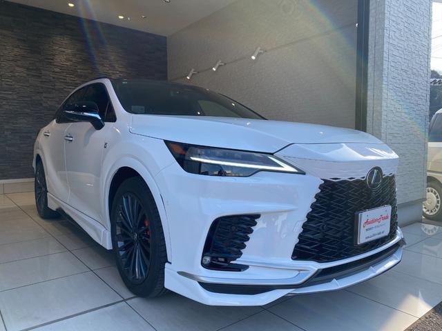 RX RX350 Fスポーツ TRDエアロ(F・S・R)マフラー パノラマルーフ パノラマビューモニター レクサスチームメイト ブラックルーフレール オレンジキャリパー 21インチAW パワーバックドア 全席ベンチレーション(7枚目)