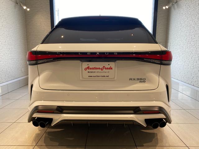 RX RX350 Fスポーツ TRDエアロ(F・S・R)マフラー パノラマルーフ パノラマビューモニター レクサスチームメイト ブラックルーフレール オレンジキャリパー 21インチAW パワーバックドア 全席ベンチレーション(9枚目)