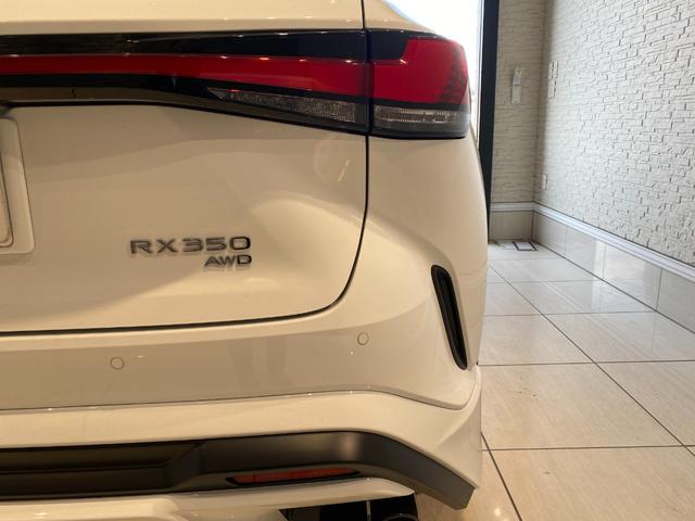 RX RX350 Fスポーツ TRDエアロ(F・S・R)マフラー パノラマルーフ パノラマビューモニター レクサスチームメイト ブラックルーフレール オレンジキャリパー 21インチAW パワーバックドア 全席ベンチレーション(11枚目)