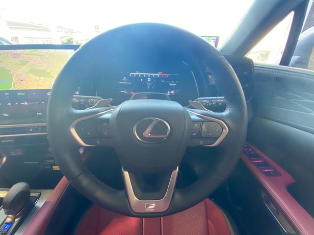 RX RX350 Fスポーツ TRDエアロ(F・S・R)マフラー パノラマルーフ パノラマビューモニター レクサスチームメイト ブラックルーフレール オレンジキャリパー 21インチAW パワーバックドア 全席ベンチレーション(14枚目)