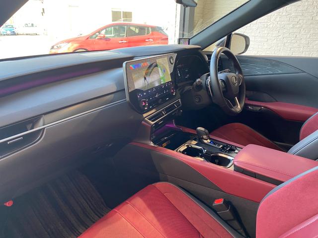RX RX350 Fスポーツ TRDエアロ(F・S・R)マフラー パノラマルーフ パノラマビューモニター レクサスチームメイト ブラックルーフレール オレンジキャリパー 21インチAW パワーバックドア 全席ベンチレーション(33枚目)