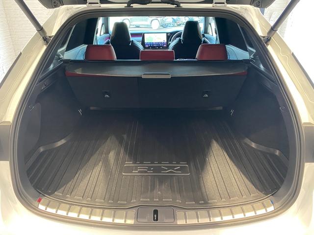 RX RX350 Fスポーツ TRDエアロ(F・S・R)マフラー パノラマルーフ パノラマビューモニター レクサスチームメイト ブラックルーフレール オレンジキャリパー 21インチAW パワーバックドア 全席ベンチレーション(36枚目)