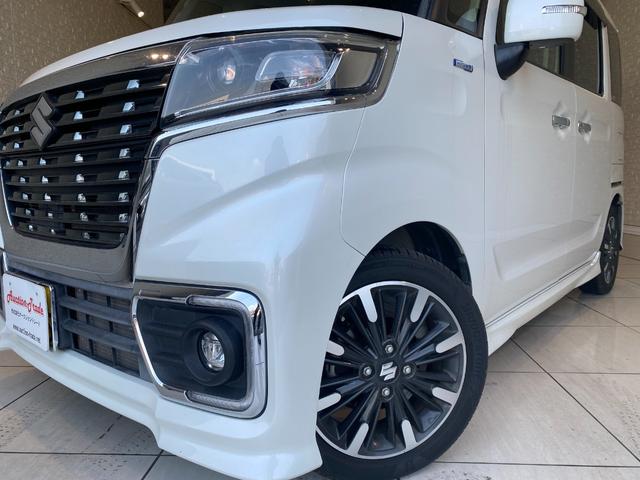 スペーシアカスタム ハイブリッドＸＳターボ　両側パワースライドドア　クルーズコントロール　ナビ・ＴＶ　バックカメラ（4枚目）