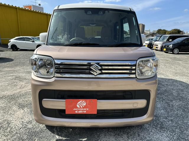 スペーシア ハイブリッドＸ　両側電動スライド　キーレス　フルセグ　ナビ＆ＴＶ　アイドリングストップ　エアバッグ　オートマ　フル装備　助手席エアバッグ　衝突被害軽減システム　ＥＴＣ　バックカメラ　スマートキー　横滑り防止機能（4枚目）