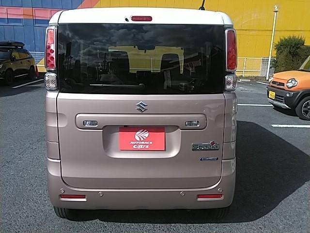 スペーシア ハイブリッドＸ　両側電動スライド　キーレス　フルセグ　ナビ＆ＴＶ　アイドリングストップ　エアバッグ　オートマ　フル装備　助手席エアバッグ　衝突被害軽減システム　ＥＴＣ　バックカメラ　スマートキー　横滑り防止機能（5枚目）