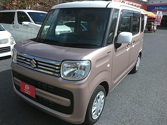 スペーシア ハイブリッドＸ　両側電動スライド　キーレス　フルセグ　ナビ＆ＴＶ　アイドリングストップ　エアバッグ　オートマ　フル装備　助手席エアバッグ　衝突被害軽減システム　ＥＴＣ　バックカメラ　スマートキー　横滑り防止機能（6枚目）