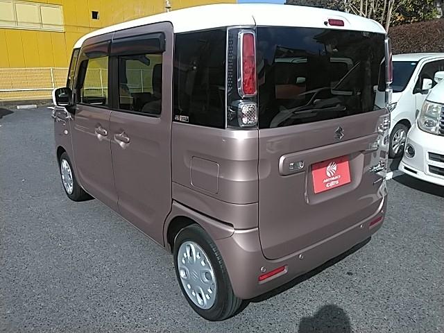 スペーシア ハイブリッドＸ　両側電動スライド　キーレス　フルセグ　ナビ＆ＴＶ　アイドリングストップ　エアバッグ　オートマ　フル装備　助手席エアバッグ　衝突被害軽減システム　ＥＴＣ　バックカメラ　スマートキー　横滑り防止機能（18枚目）