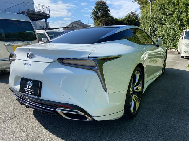 LC LC500 Sパッケージ 革シート キーレス フルセグ ナビ&TV エアバッグ フル装備 ETC バックカメラ スマートキー(3枚目)