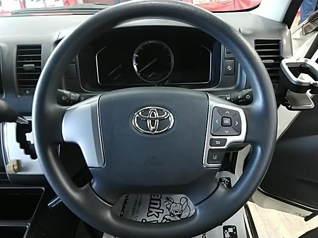 ハイエースバン ロングルートバンDX ワンオーナー キーレス フルセグ ナビ&TV 15アルミホイール エアバッグ オートマ ディーラー車 フル装備 助手席エアバッグ ETC(8枚目)