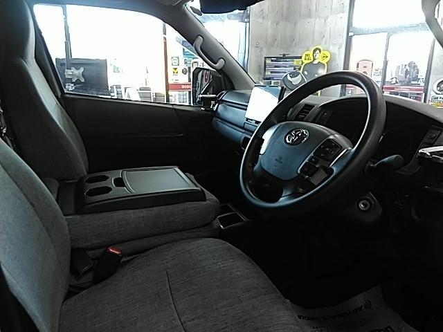 ハイエースバン ロングルートバンDX ワンオーナー キーレス フルセグ ナビ&TV 15アルミホイール エアバッグ オートマ ディーラー車 フル装備 助手席エアバッグ ETC(10枚目)