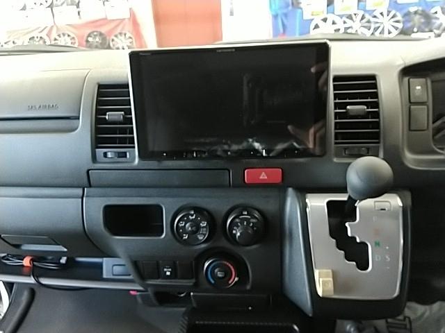 ハイエースバン ロングルートバンDX ワンオーナー キーレス フルセグ ナビ&TV 15アルミホイール エアバッグ オートマ ディーラー車 フル装備 助手席エアバッグ ETC(23枚目)