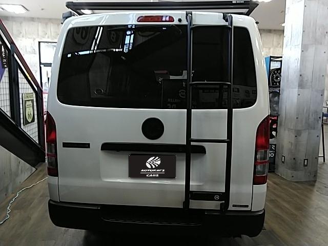 ハイエースバン ロングルートバンDX ワンオーナー キーレス フルセグ ナビ&TV 15アルミホイール エアバッグ オートマ ディーラー車 フル装備 助手席エアバッグ ETC(5枚目)