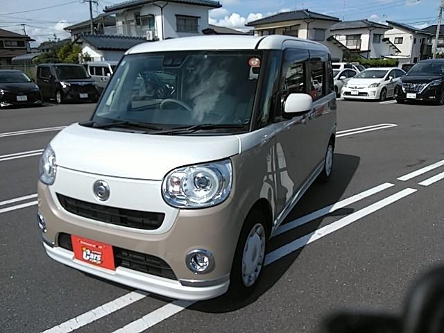ムーヴキャンバス Ｇメイクアップ　ＳＡＩＩＩ　両側電動スライド　キーレス　フルセグ　ナビ＆ＴＶ　アイドリングストップ　エアバッグ　オートマ　フル装備　助手席エアバッグ　衝突被害軽減システム　ＥＴＣ　バックカメラ　スマートキー　横滑り防止機能（6枚目）