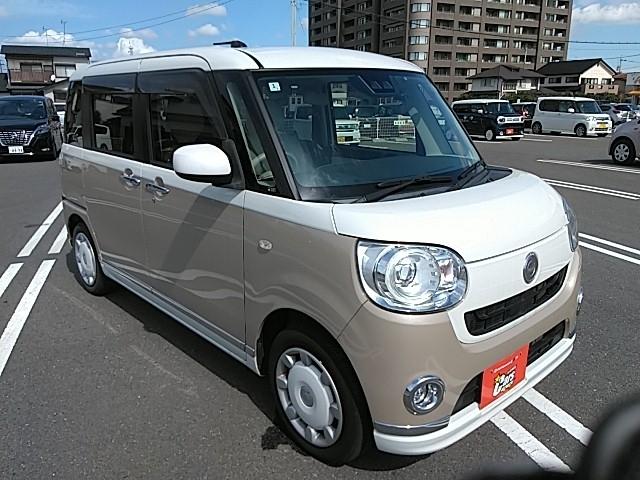 ムーヴキャンバス Ｇメイクアップ　ＳＡＩＩＩ　両側電動スライド　キーレス　フルセグ　ナビ＆ＴＶ　アイドリングストップ　エアバッグ　オートマ　フル装備　助手席エアバッグ　衝突被害軽減システム　ＥＴＣ　バックカメラ　スマートキー　横滑り防止機能（7枚目）