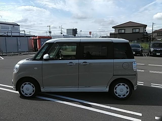 ムーヴキャンバス Ｇメイクアップ　ＳＡＩＩＩ　両側電動スライド　キーレス　フルセグ　ナビ＆ＴＶ　アイドリングストップ　エアバッグ　オートマ　フル装備　助手席エアバッグ　衝突被害軽減システム　ＥＴＣ　バックカメラ　スマートキー　横滑り防止機能（16枚目）