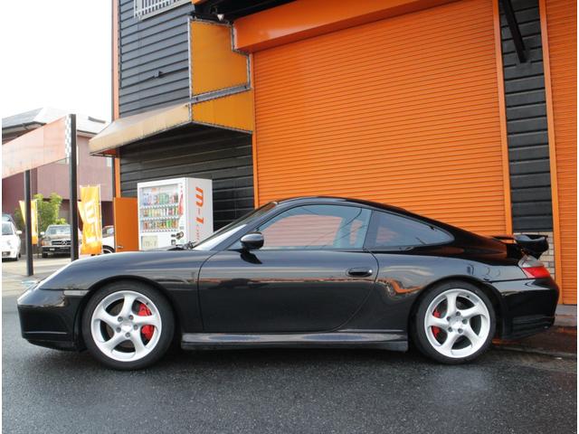 911カレラ4S4WD正規D車黒革S純正6速クァンタム車高調(7枚目)