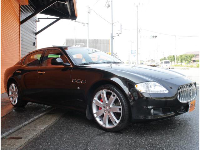 S4.7V8D車左H赤革SSRHDDナビ後期型OP20AW(3枚目)