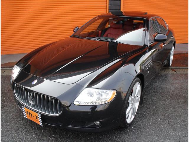 S4.7V8D車左H赤革SSRHDDナビ後期型OP20AW(7枚目)