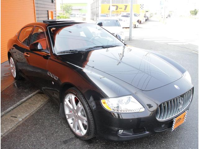 S4.7V8D車左H赤革SSRHDDナビ後期型OP20AW(9枚目)