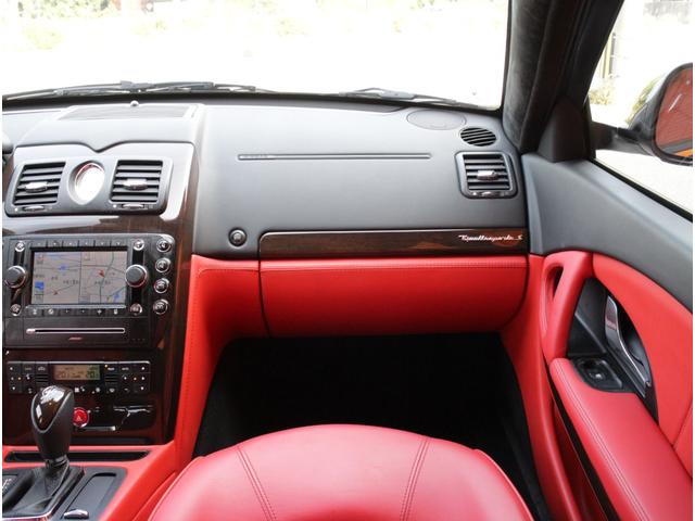 S4.7V8D車左H赤革SSRHDDナビ後期型OP20AW(14枚目)