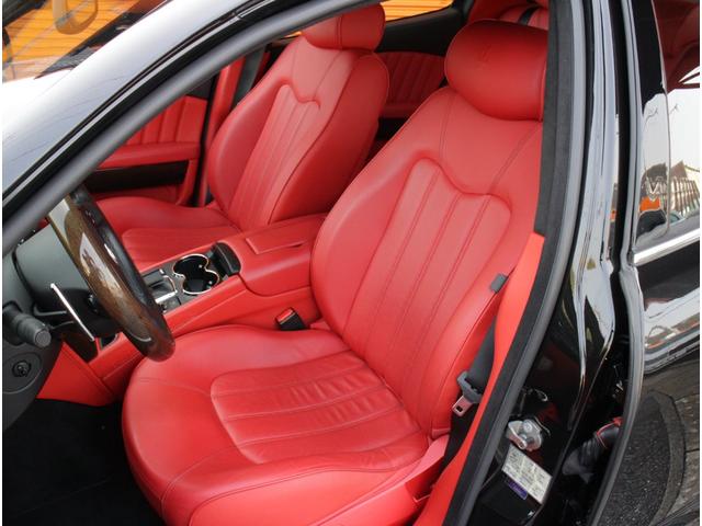 S4.7V8D車左H赤革SSRHDDナビ後期型OP20AW(16枚目)